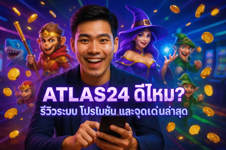 ATLAS24 ดีไหม? รีวิวระบบ โปรโมชั่น และจุดเด่นล่าสุด